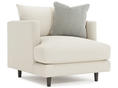 Bernhardt Plush White Accent Chair BHP7422A