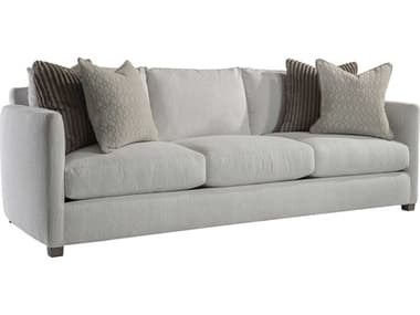 Bernhardt Plush White cream Gray Upholstered Sofa BHP7857A