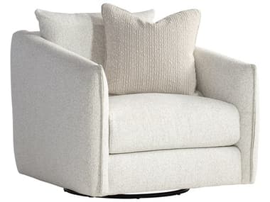 Bernhardt Plush Swivel White Accent Chair BHP7902SA