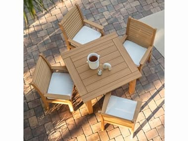 Berlin Gardens Classic Terrace Recycled Plastic Dining Set BLGCLASSICTERRACE13