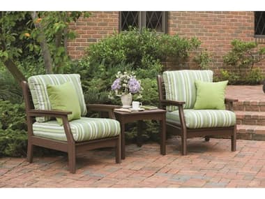 Berlin Gardens Classic Terrace Recycled Plastic Cushion Lounge Set BLGCLSSCTRRNCELNGSET4