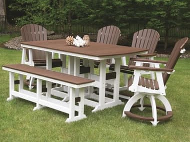 Berlin Gardens Comfo-back Recycled Plastic Dining Set BLGCOMFOBACK13