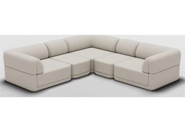 Bend Goods Cube Upholstered Sectional Sofa BNDCUBECNRSLIMSCRBCLE