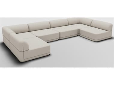 Bend Goods Cube Upholstered Sectional Sofa BNDCUBEUSHAPECRBCLE