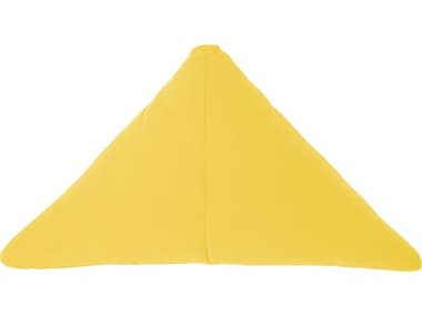 Bend Goods Outdoor Yellow 26'' Wide Triangle Throw Pillow BOOTRIPILLOWYLW