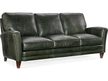 Bradington Young Zion 87" Leather Upholstered Sofa BRD60095