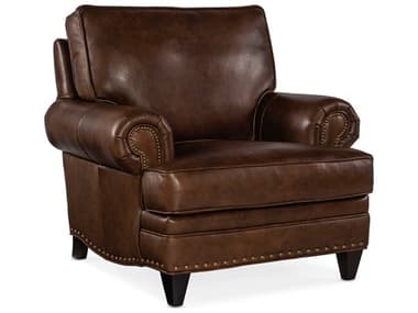 Bradington Young Carrado 40&quot; Leather Accent Chair BRD78025