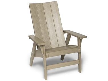 Breezesta Adirondack Recycled Plastic Contemporary Upright Adirondack Chair BREAD0125