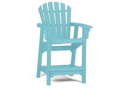 Breezesta Quick Ship Coastal Recycled Plastic Counter Chair BRECH0805QUICK