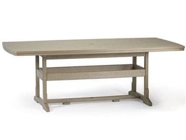 Breezesta Dining Recycled Plastic 84''W x 42''D Rectangular Dining Height Table BREDH0711