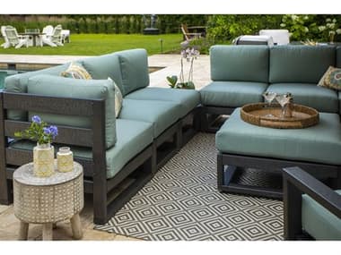 Breezesta Palm Beach Recycled Plastic Sectional Lounge Set BREPALMBCHSECLNGSET14