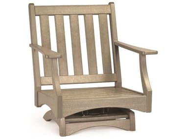Breezesta Piedmont Recycled Plastic Swivel Rocker Lounge Chair BREPT0600