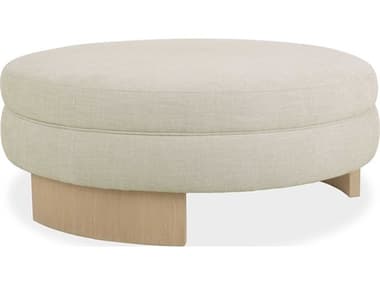 Brownstone Cambria 44&quot; Crypton Beach Beige Fabric Upholstered Ottoman BRNCA012