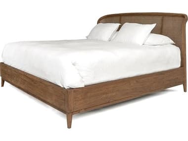 Brownstone Gabby Praline Brown Teak Wood Queen Platform Bed BRNGB005