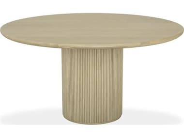Brownstone Hayden Round Wood Natural Oak Dining Table BRNHY303
