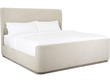 Brownstone Marcus Nutmeg Beige Solid Wood Upholstered California King Panel Bed BRNMR119