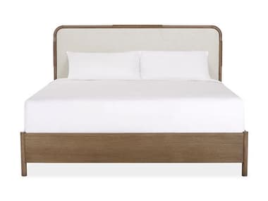 Brownstone Oliver Sedona Brown Oak Wood King Platform Bed BRNOV118