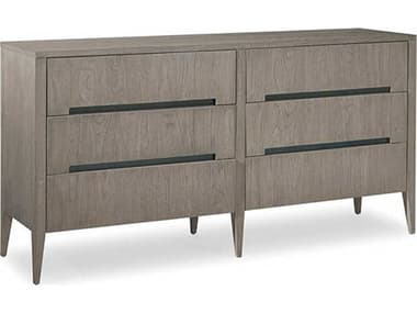 Brownstone Palmer 70&quot; Wide 6-Drawers Brown Double Dresser BRNPL102