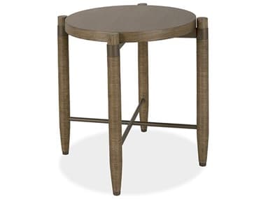 Brownstone Tristan Round Wood Sedona End Table BRNTT500