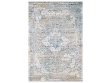 Bashian Allure Bordered Area Rug BSHA161GYBLALR142