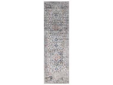 Bashian Ashland Bordered Runner Area Rug BSHA181IVASH312RUN