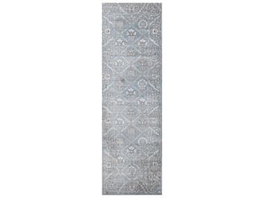 Bashian Ashland Bordered Runner Area Rug BSHA181LBLASH314RUN