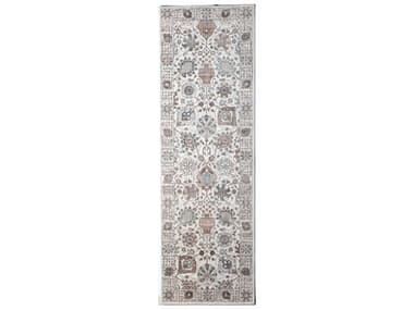 Bashian Legacy Bordered Runner Area Rug BSHL115IVLGC102RUN