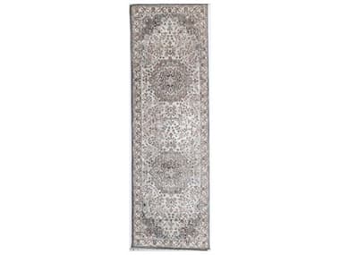 Bashian Legacy Bordered Runner Area Rug BSHL115IVLGC103RUN