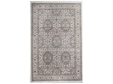 Bashian Legacy Bordered Area Rug BSHL115IVLGC113