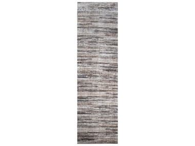 Bashian Montrose Abstract Runner Area Rug BSHM153CREGYMT502RUN