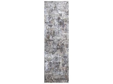 Bashian Montrose Abstract Runner Area Rug BSHM153CREGYMT503RUN