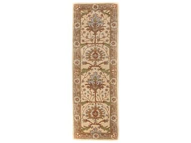 Bashian Wilshire Floral Runner Area Rug BSHR128BEHG130RUN