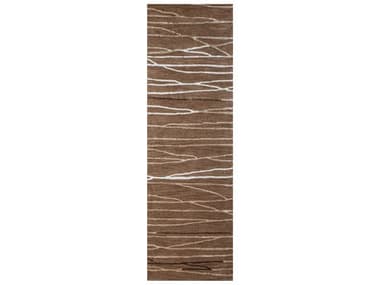 Bashian Greenwich Abstract Runner Area Rug BSHR129CINHG238RUN