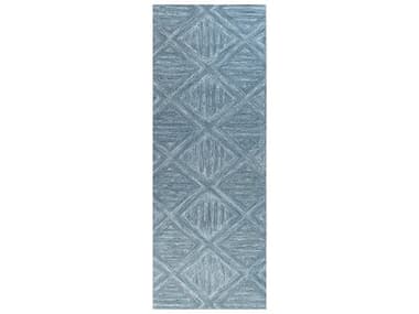 Bashian Verona Geometric Runner Area Rug BSHR130AZLC172RUN