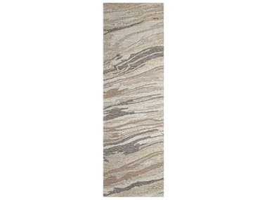 Bashian Verona Abstract Runner Area Rug BSHR130BELC404RUN