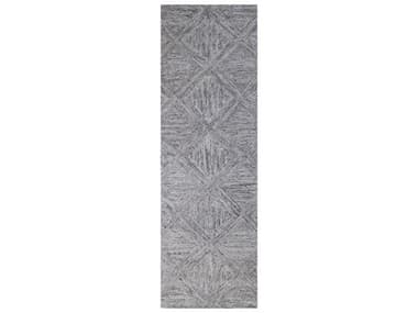 Bashian Verona Geometric Runner Area Rug BSHR130GYLC172RUN