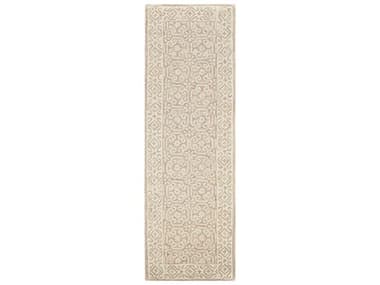 Bashian Valencia Bordered Runner Area Rug BSHR131BEAL305RUN