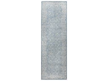 Bashian Valencia Bordered Runner Area Rug BSHR131LBLAL305RUN