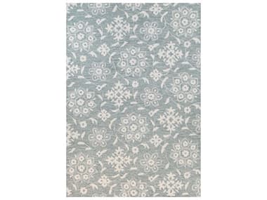 Bashian Valencia Floral Area Rug BSHR131TEAL139