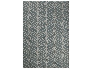 Bashian Valencia Chevron Area Rug BSHR131TEAL313