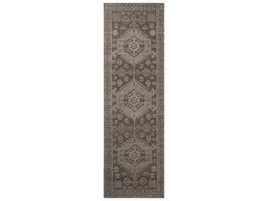 Bashian Telluride Oriental Runner Area Rug BSHT144MOCTEL501RUN