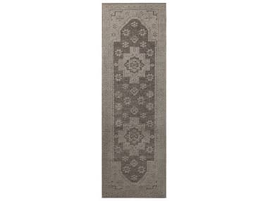 Bashian Telluride Oriental Runner Area Rug BSHT144MOCTEL502RUN