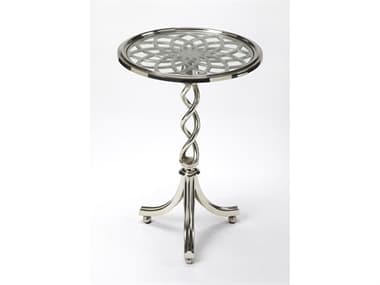 Butler Isidora Round Glass Modern Expressions End Table BT1169260