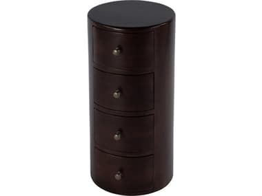 Butler Liam Round Wood Brown End Table BT1176260