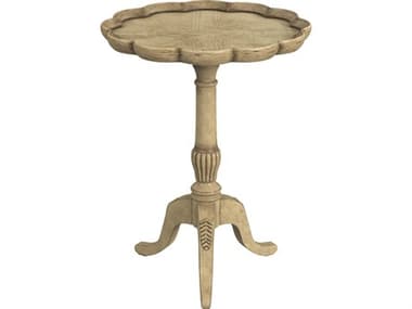 Butler Dansby Round Wood Antique Beige End Table BT1482424