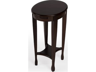 Butler Arielle Oval Wood Chestnut Burl End Table BT1483108