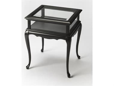 Butler Burton Rectangular Glass Black Licorice End Table BT1484111