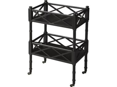 Butler Foster Wood Black Licorice Bar Cart BT1565111