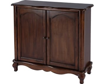 Butler Leyden Antique Cherry Brown Poplar Wood Accent Cabinet BT1737011