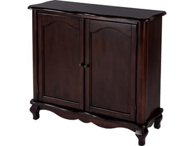 Butler Leyden Cherry Brown Poplar Wood Accent Cabinet BT1737024